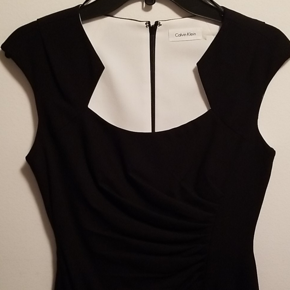 CALVIN KLEIN | Classic Little Black Dress - Like New | Size 6
